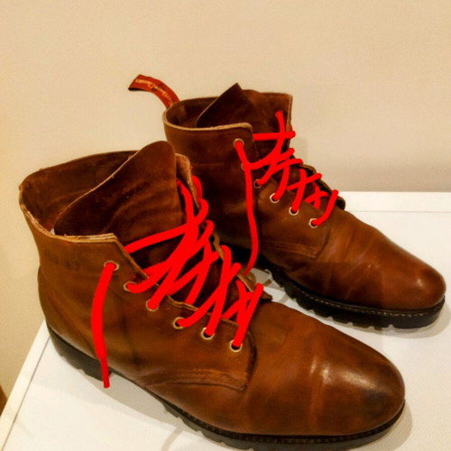 Marlboro Classics men's boots, size 42-42.5, brown