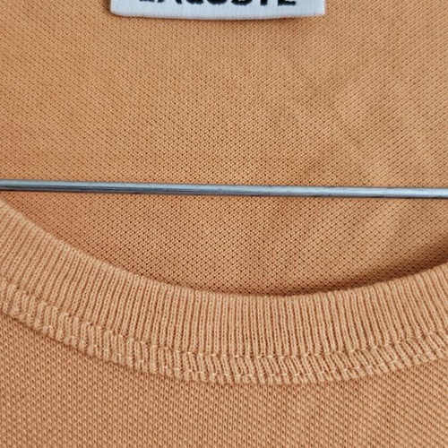 Lacoste basic t-shirt, orange, size M