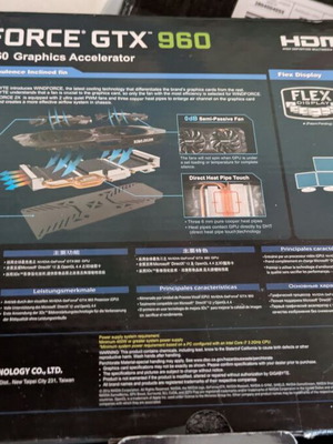 Gigabyte GeForce GTX 960 box