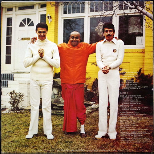 Love Devotion Surrender LP used, jazz by Carlos Santana and Mahavishnu John McLaughlin