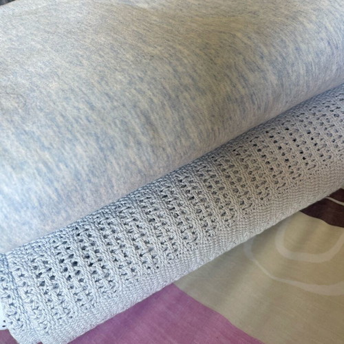 Baby blankets set used for crib and stroller