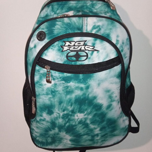 No Fear school backpack and pencil case