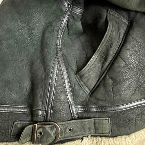 Sheepskin Original Jacket size M like new, brown with beige fur