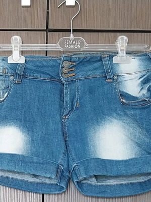 Ελαστικό τζιν σορτς Pink Woman XL σε άριστη κατάσταση