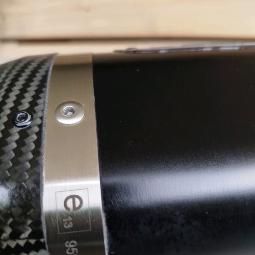 Arrow Urban Black exhaust muffler used (70 cm) for scooter