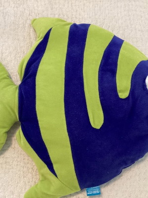 Large plush fish like new