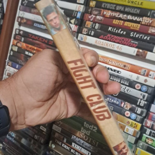 Fight Club DVD like new, original collectible with Greek subtitles