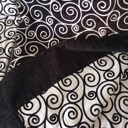Double-sided throw with embossed texture, like new