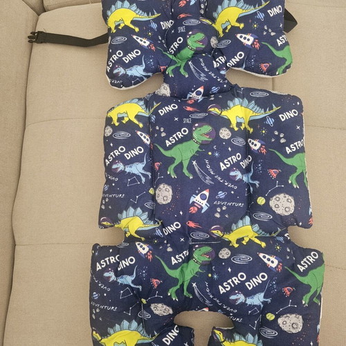 Astro-Dino stroller cover like new, washable 76x35 cm
