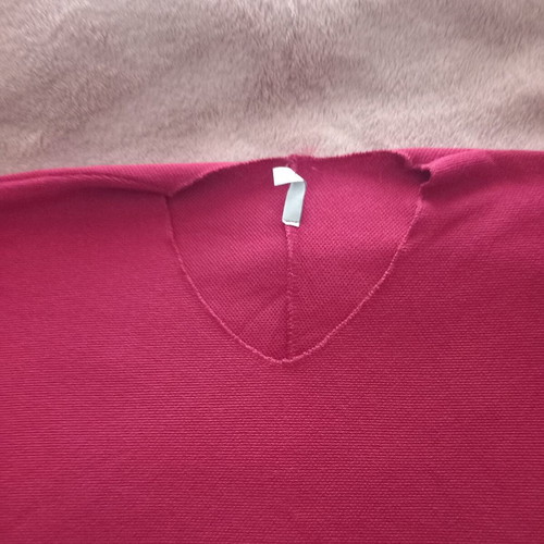 Lightweight women's sweater like new, burgundy, size XL
