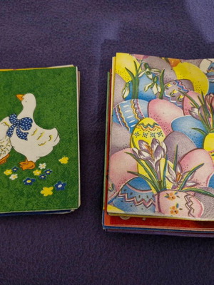 Napkin collection like new, about 60 pieces