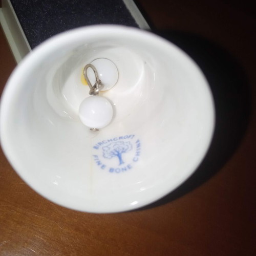 Birchcroft Wales porcelain bell with case, like new
