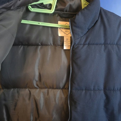 St. John's Bay men's puffer vest like new, XXL