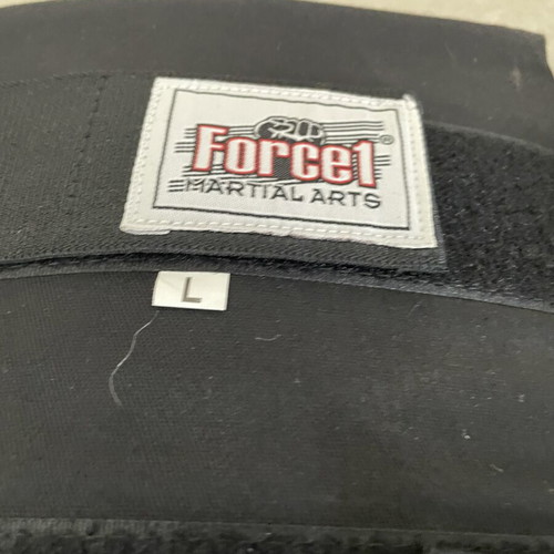 Force 1 Martial Arts Shin Guards size L like new, black