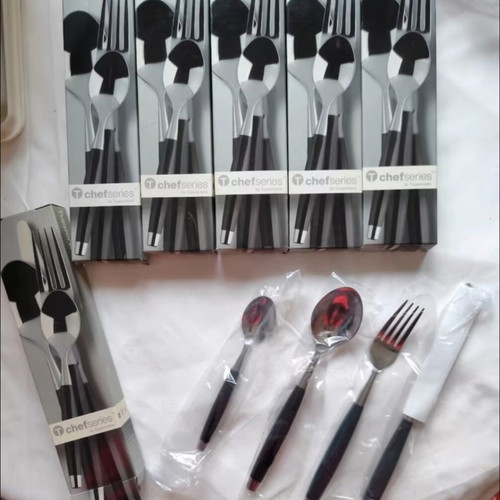 Shef Series stainless steel cutlery set 6 packs of 4 pieces new