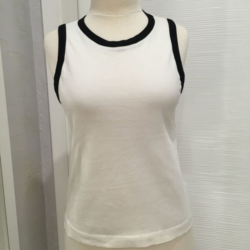 Massimo Dutti ringer style top, size M, cotton