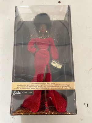 Mattel First Black Barbie 40th Anniversary Signature Doll new