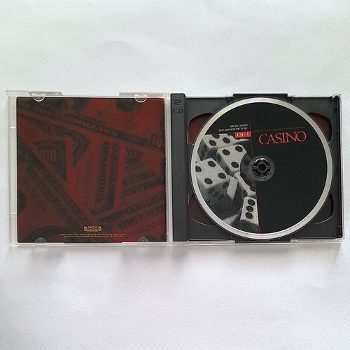 Casino Soundtrack 2xCD used, rock genre