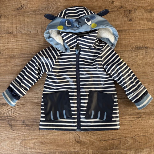 Dpam waterproof jacket for boys new, 12 months, striped