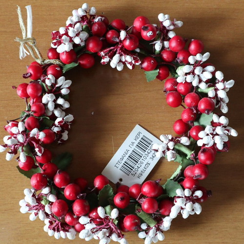 Door wreath new, diameter 10cm
