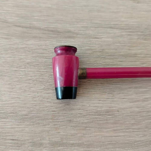 Pipe used, unknown material and origin, length 12.3cm