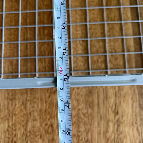 IKEA metal shelf like new 53x42x14