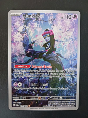 Munkidori κάρτα Pokémon καινούργια 072/064 Shrouded Fable