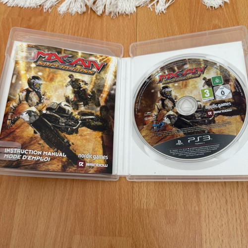 Mx vs Atv Supercross PS3 used, rare and complete