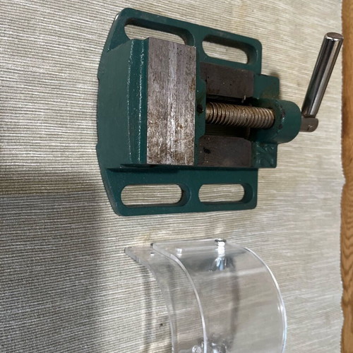 Drill press vice 6cm used heavy-duty