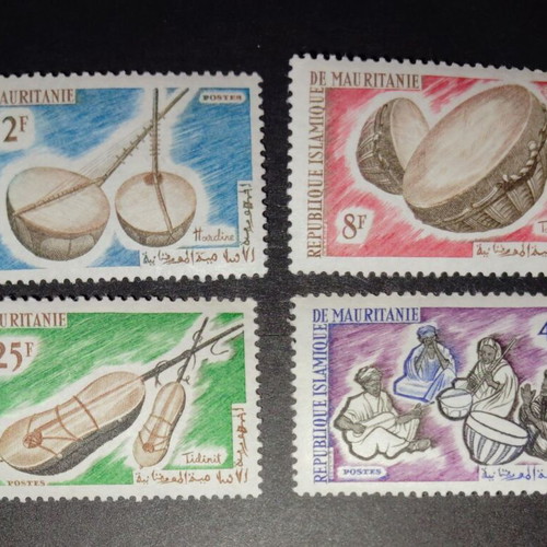 Mauritania mint stamp set 1964