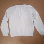AKO sweatshirt size 10-11 years like new, white