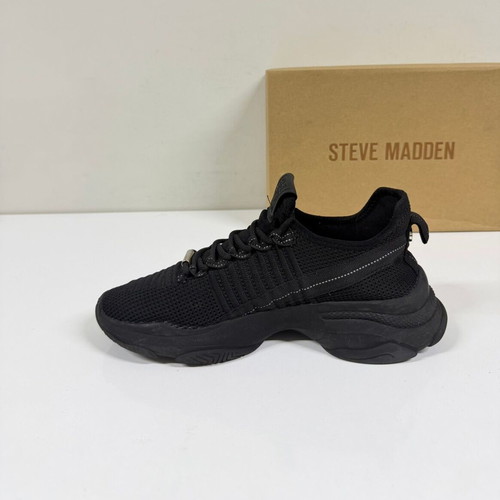 Steve Madden Mac-E sneakers used, black, size 37