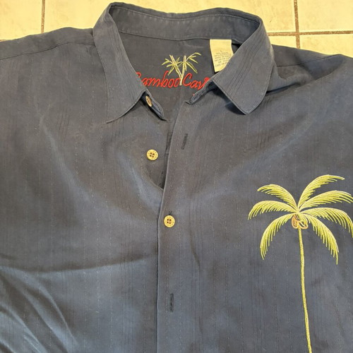 Wrangler short-sleeve shirt like new, beige and blue, size L