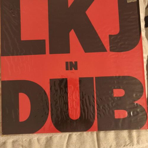 Linton Kwesi Johnson LKJ In Dub vinyl record, like new, classic reggae
