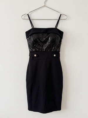 Mini dress like new black cocktail evening pencil silhouette