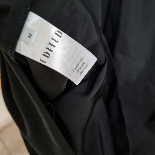 Edited black mini dress like new, size 42