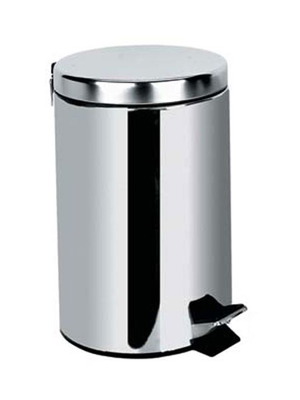 Χαρτοδοχείο 12 λίτρων stainless steel καινούργιο