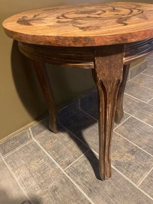 Handmade Table with Design