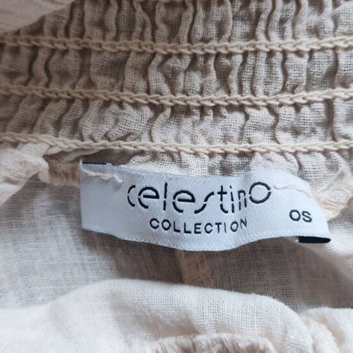 Celestino linen shorts like new, ivory, one size