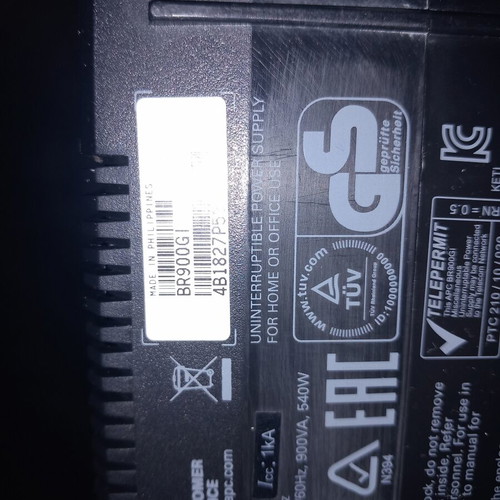 APC Back-UPS Pro 900 BR900GI UPS without batteries for repair