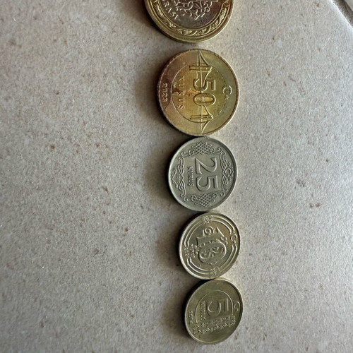 Turkish coins in very good condition
