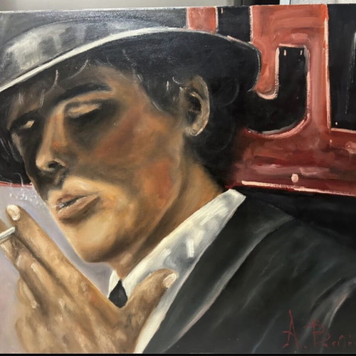 Painting by Vasilopoulos like new, authentic artwork