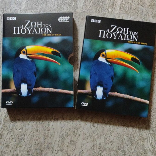 BBC The Life Of Birds The Life of Birds box set with 4 DVDs like new