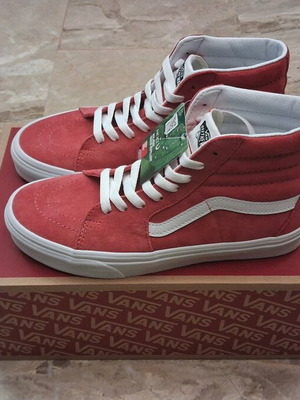 Vans Sk8-Hi Pig Suede μποτάκι καινούργιο, νούμερο 37, χρώμα Holly Berry