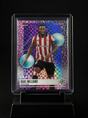 Topps Finest UCC Inaki Williams Numbered 83/99 Athletic Club