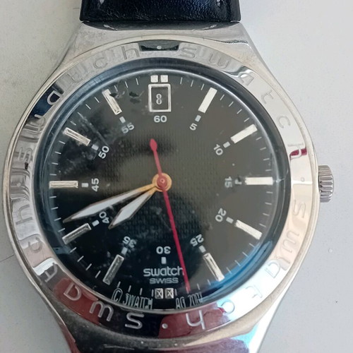 Swatch watch used, men's, functional, needs battery