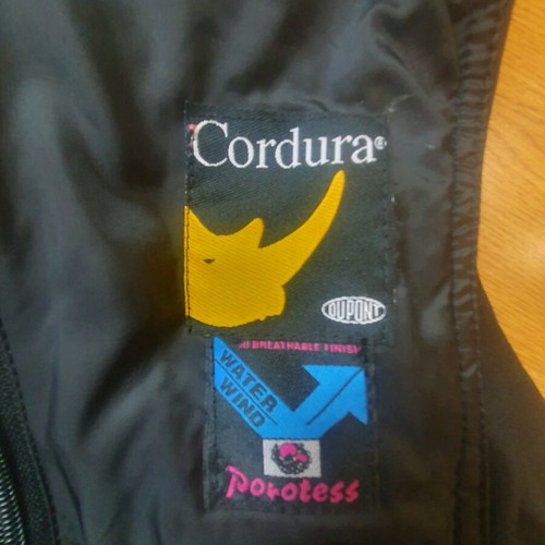 Colori motorcycle jacket black large size like new