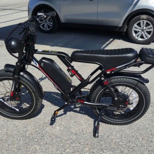 Hiqis S8 electric bike, like new, 30-40 km usage