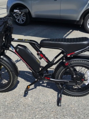 Hiqis S8 electric bike, like new, 30-40 km usage