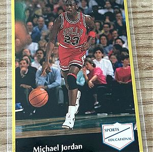 Κάρτα Michael Jordan Chicago Bulls National Promo 1992